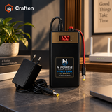 N POWER WiFi Router Power Bank 12V Mini UPS – 5–8 Hours Backup with Free Charger