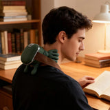 N Relax Massager in use on shoulder